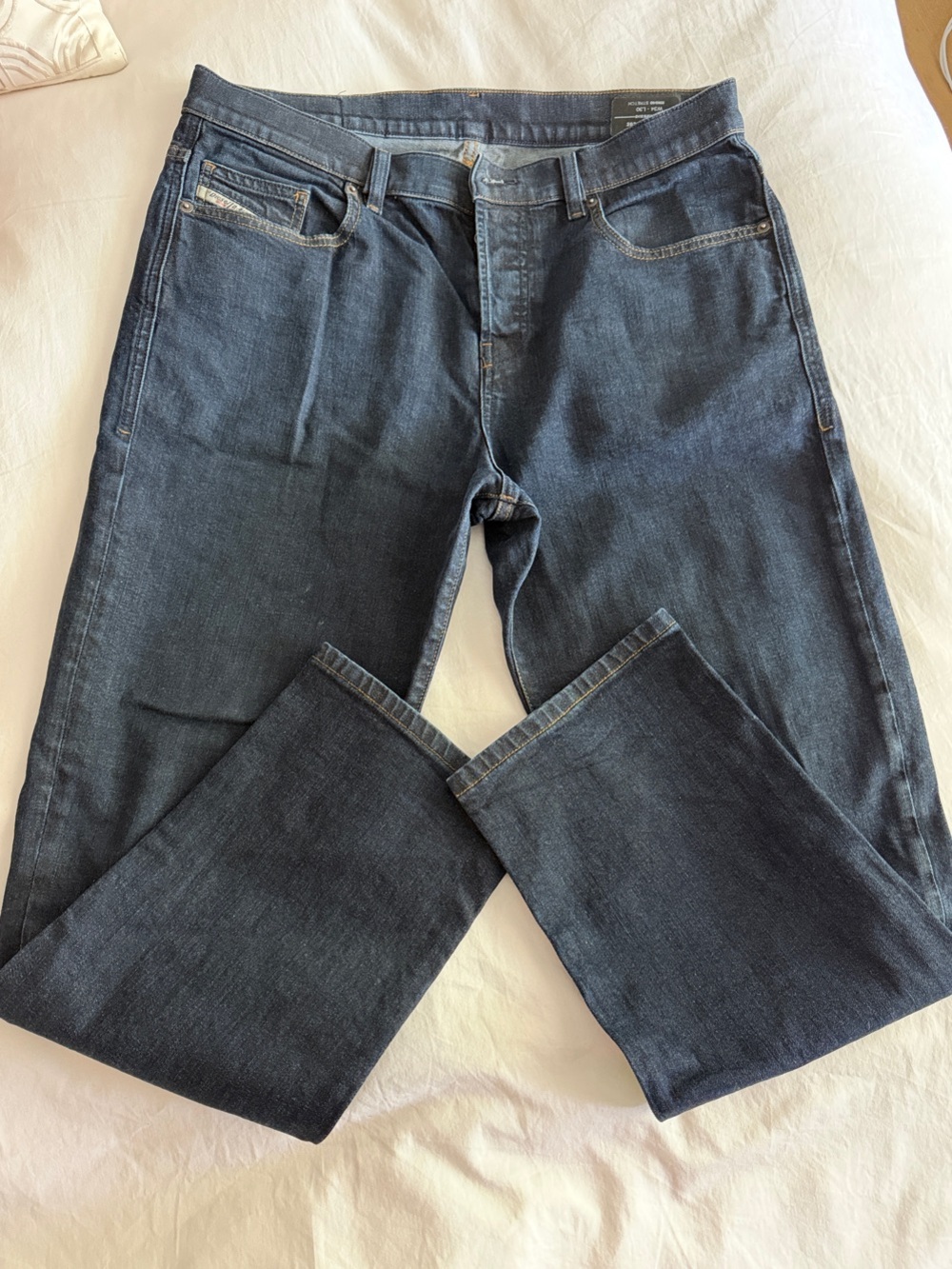 Diesel Men's Indigo Straight-Leg Jeans